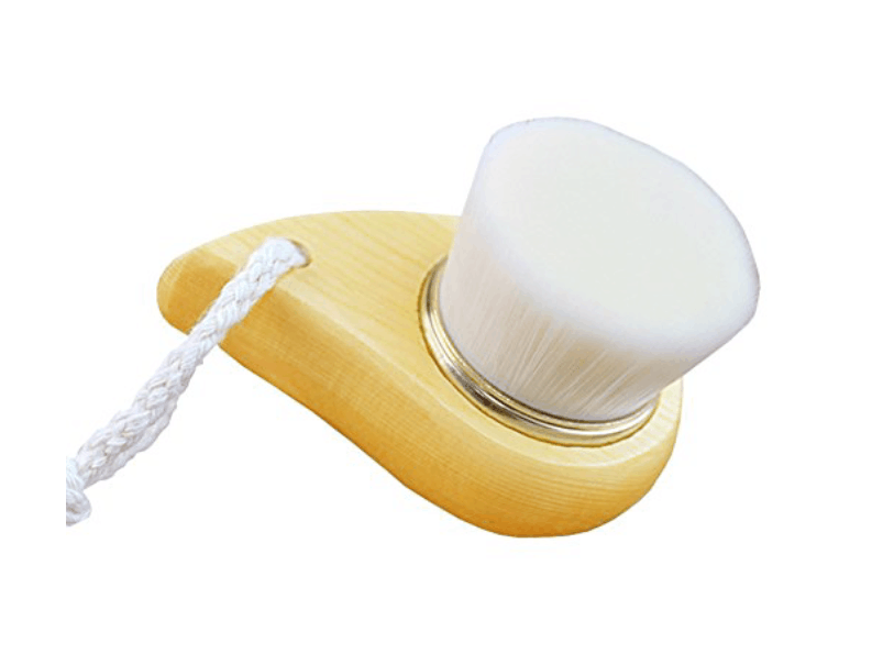 Wooden Handle Facial Cleansing Brush