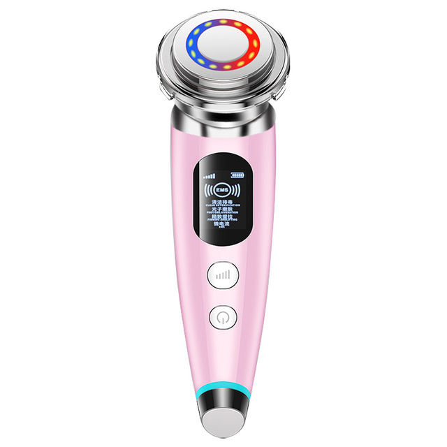 Facial  RF Tightening Beauty Device with  LED Light Therapy